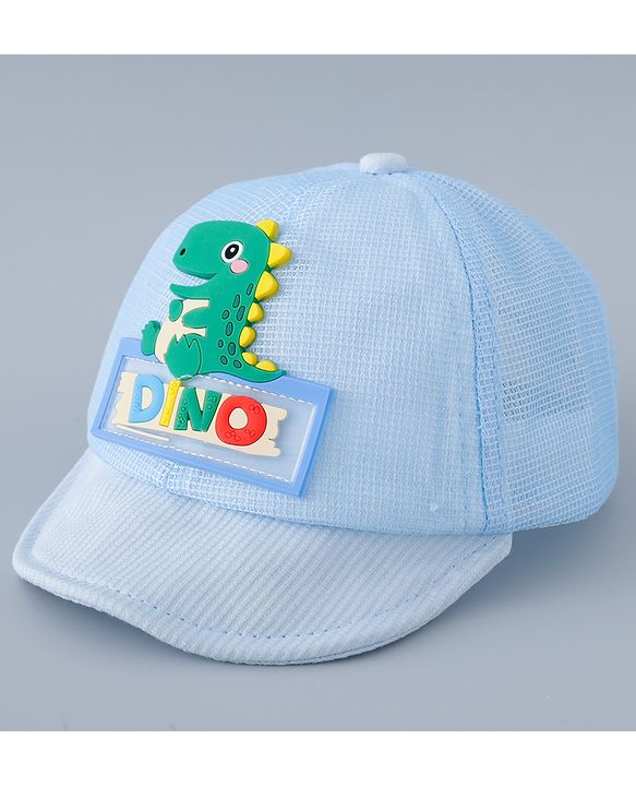 Babyhug Baseball Cap Dinosaur Design - Blue