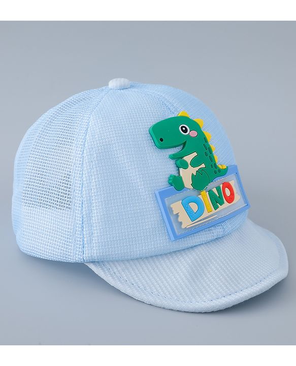 Babyhug Baseball Cap Dinosaur Design - Blue