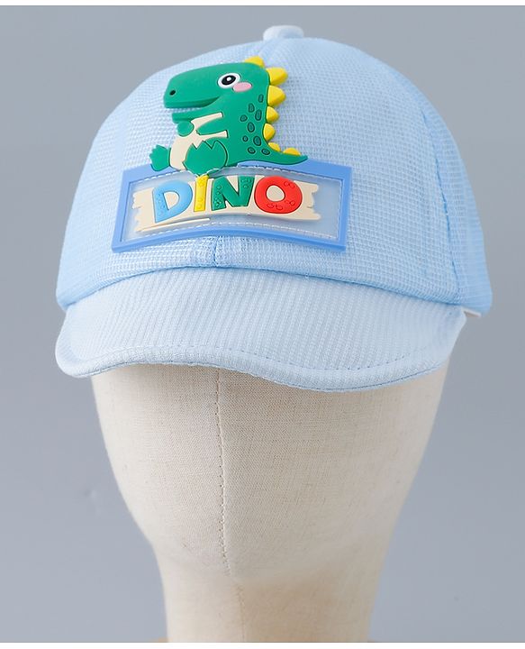 Babyhug Baseball Cap Dinosaur Design - Blue