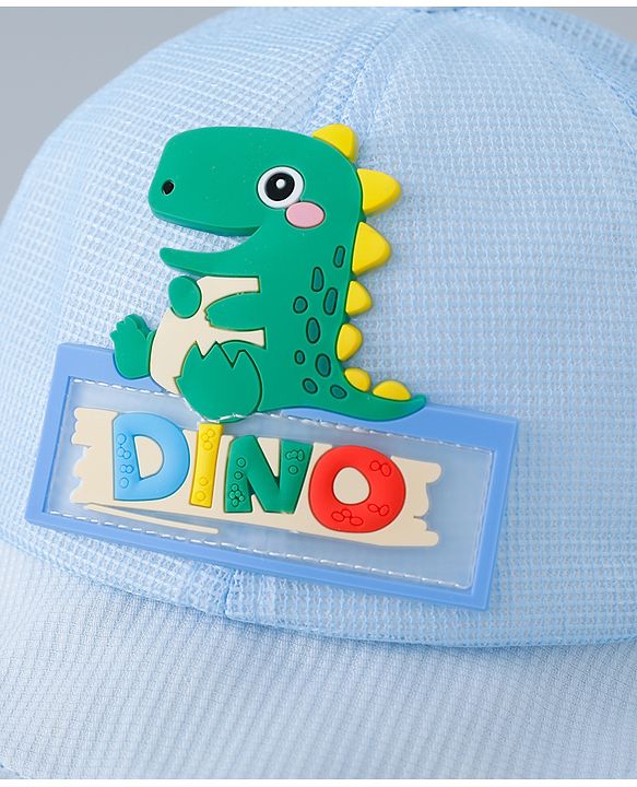 Babyhug Baseball Cap Dinosaur Design - Blue