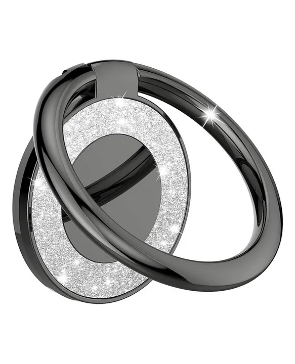 Phone Ring Holder Luxury Glitter Diamond Magnetic Universal Metal  Smartphone Finger Ring Grip Holder Kickstand for
