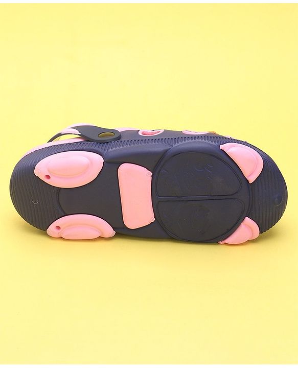 Pine Kids Clogs With Back Strap - Orange White