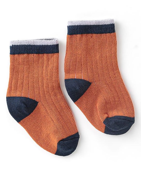 Cute Walk by Babyhug Anti-Bacterial Ankle Length Solid Colour Socks Pack of 3 - Multicolour