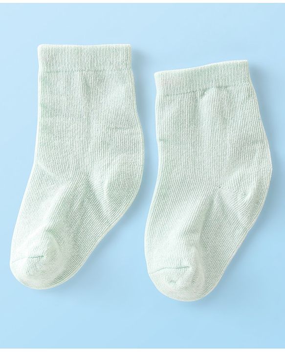 Cute Walk by Babyhug Anti-Bacterial Ankle Length Solid Socks Pack of 7 - Multicolour