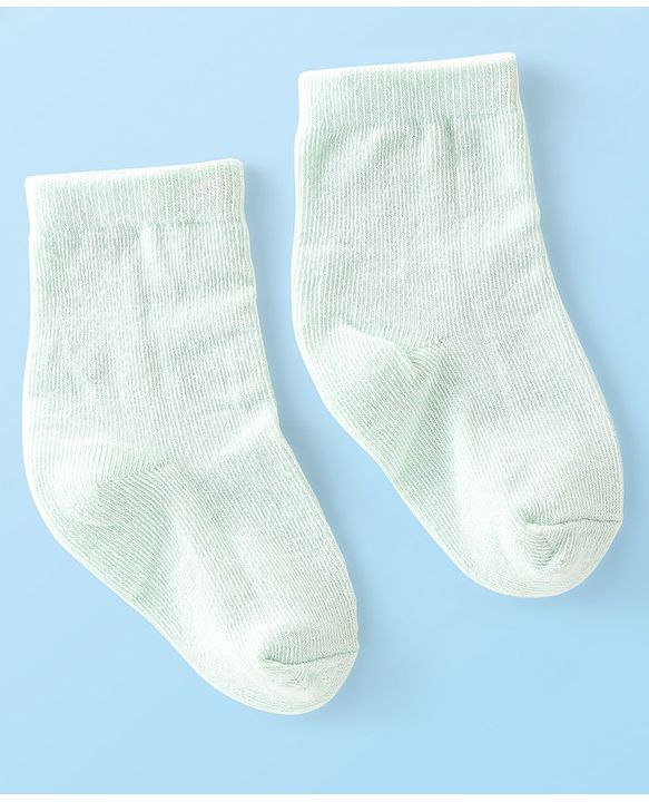 Cute Walk by Babyhug Anti-Bacterial Ankle Length Solid Socks Pack of 7 - Multicolour