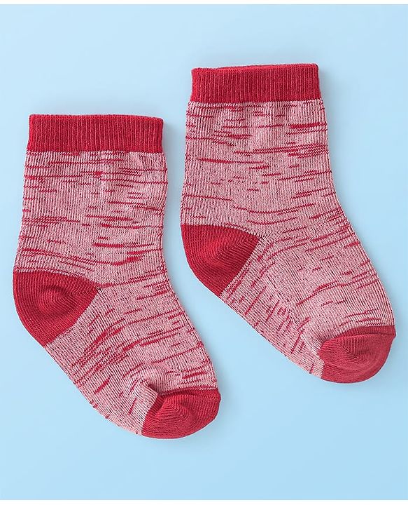 Cute Walk by Babyhug Anti-Bacterial Ankle Length Designed Socks Pack of 3 - Multicolour