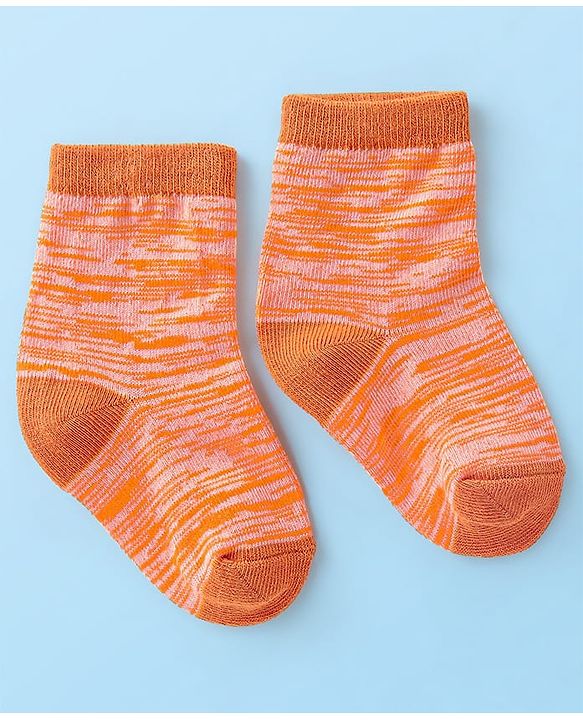 Cute Walk by Babyhug Anti-Bacterial Ankle Length Designed Socks Pack of 3 - Multicolour