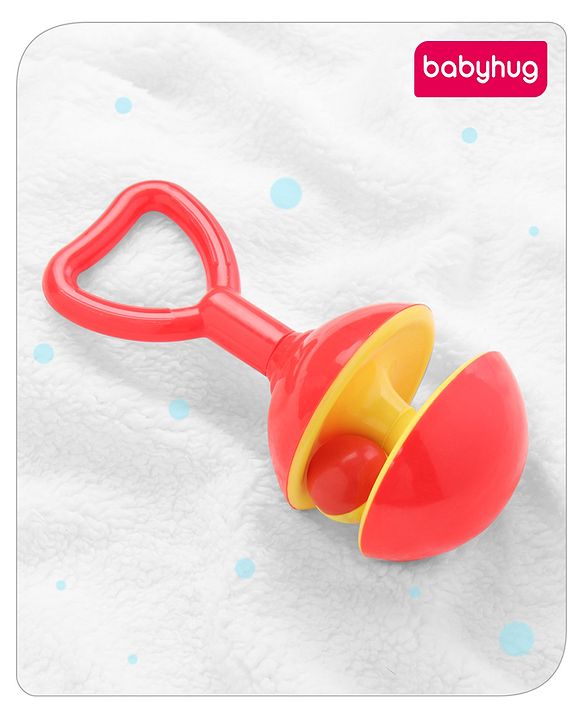 Babyhug Rattle with Ball - Red