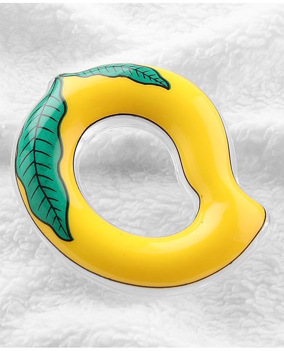 Babyhug Water Mango Teether - Yellow