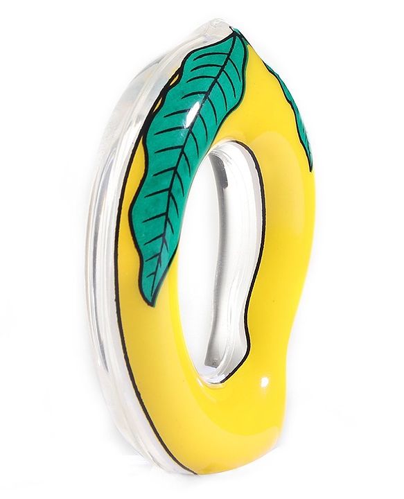 Babyhug Water Mango Teether - Yellow