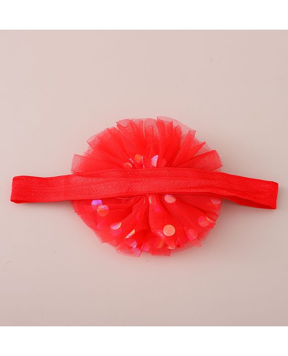 Babyhug Free Size Headbands Floral & Crown  Applique  Pack of 3- Multicolor