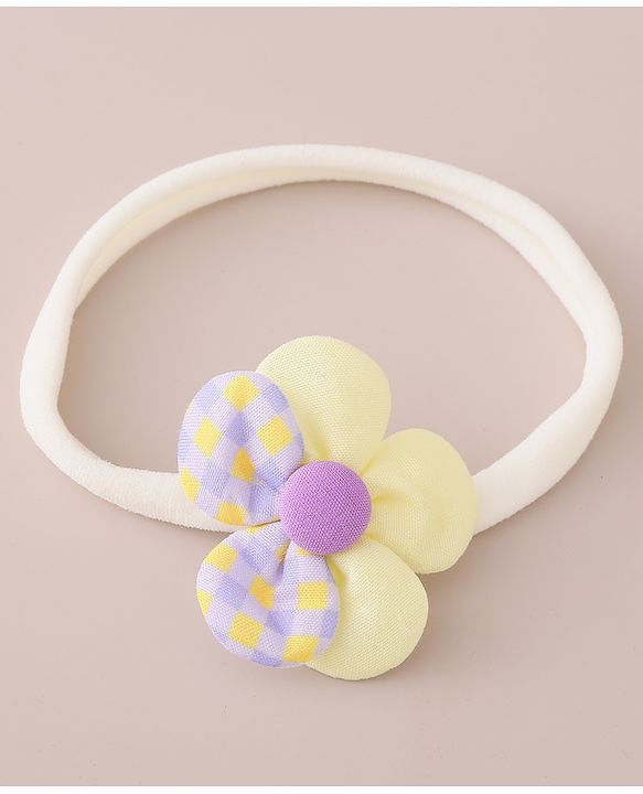 Babyhug Headbands Floral Applique Multicolor Free Size Girl