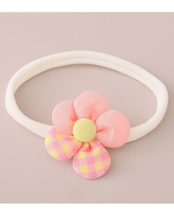 Babyhug Headbands Floral Applique Multicolor Free Size Girl
