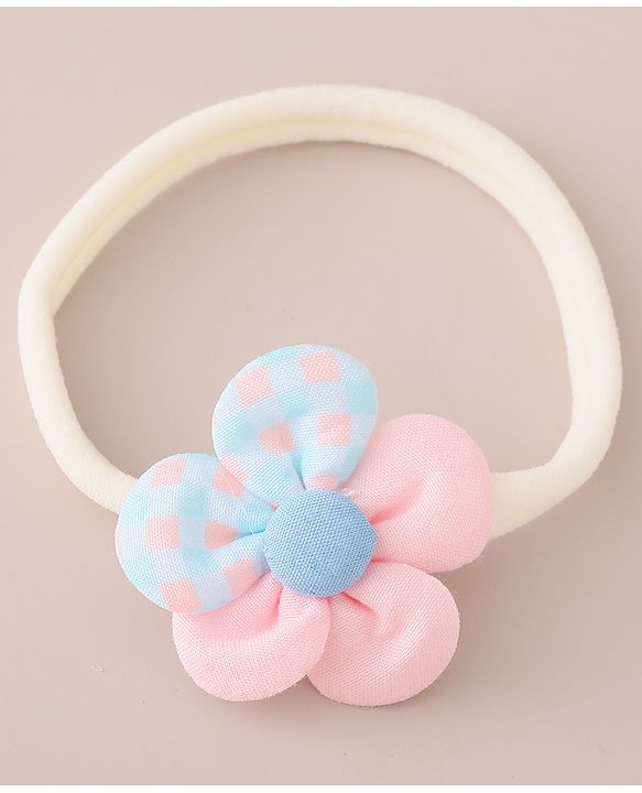 Babyhug Headbands Floral Applique Multicolor Free Size Girl