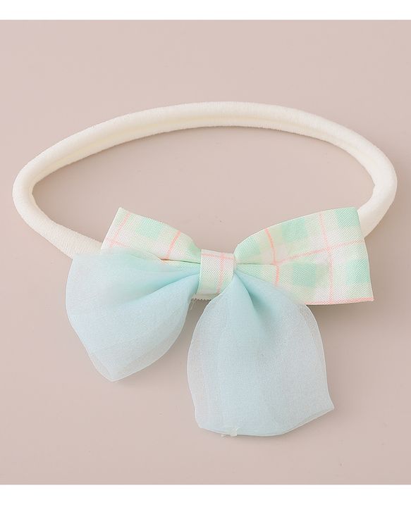 Babyhug Headbands with Bow Applique Free Size Pack of 6 - Multicolor
