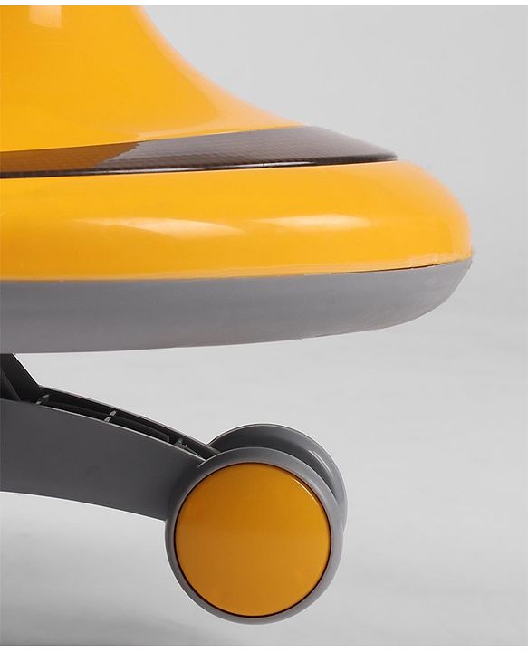 Babyhug Orbit Swing Car with Light & Music - Yellow
