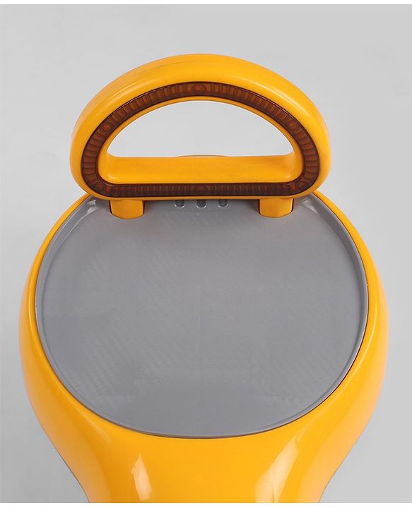 Babyhug Orbit Swing Car with Light & Music - Yellow