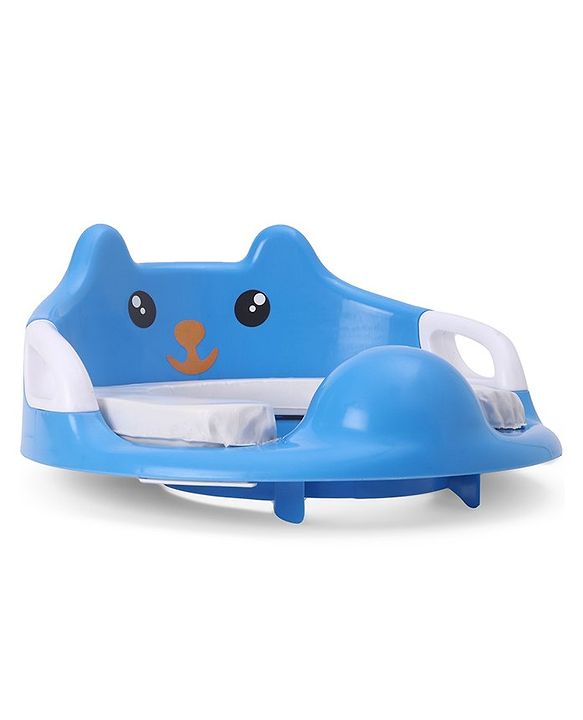 Babyhug Potty Seat With Handle & Backrest - White