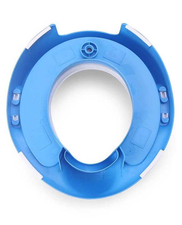 Babyhug Potty Seat With Handle & Backrest - White
