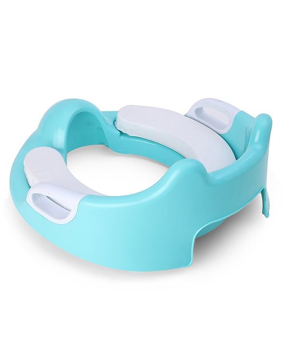 Babyhug Potty Seat With Handle & Backrest - White