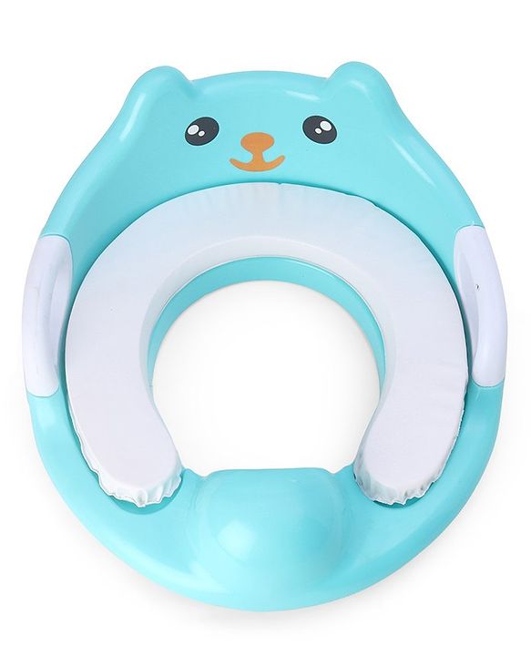 Babyhug Potty Seat With Handle & Backrest - White
