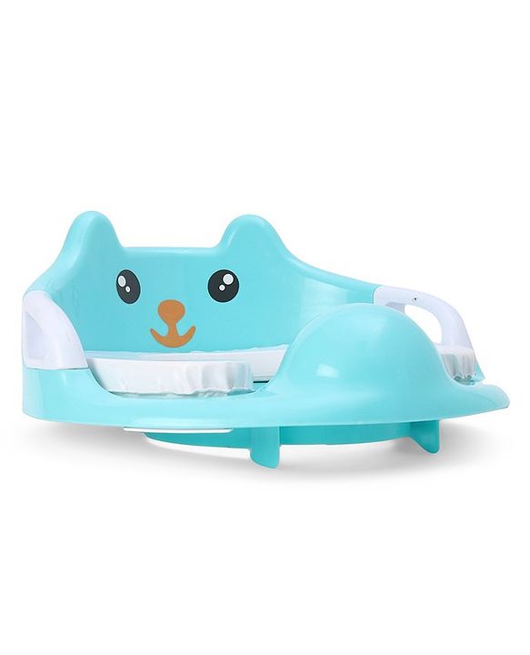 Babyhug Potty Seat With Handle & Backrest - White