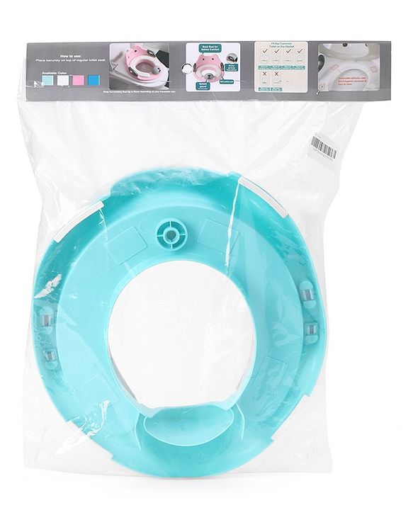 Babyhug Potty Seat With Handle & Backrest - White