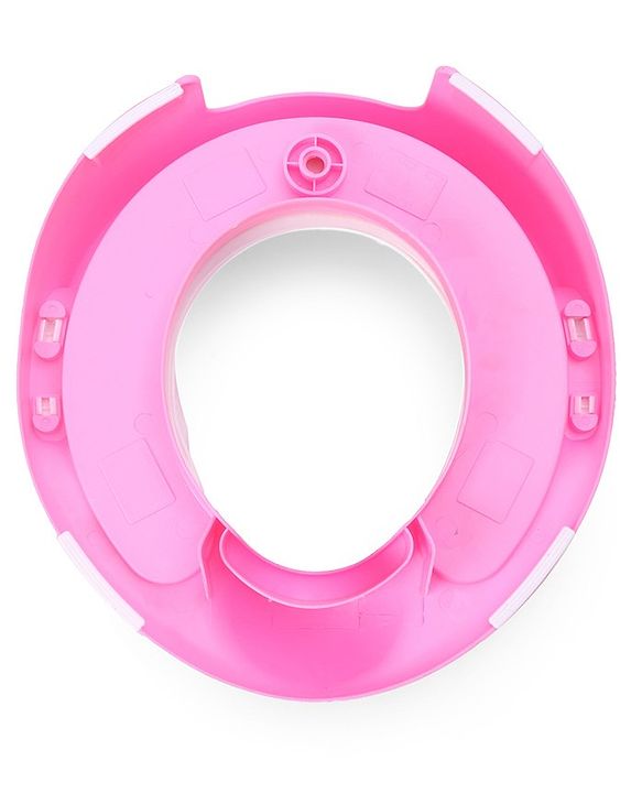Babyhug Potty Seat With Handle & Backrest - White