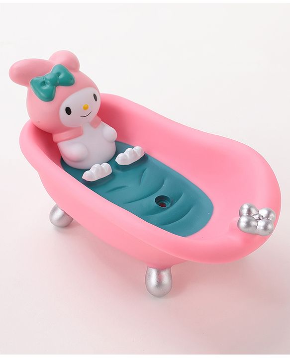 Babyhug Soap Case  Elephant Theme Free Size- Blue