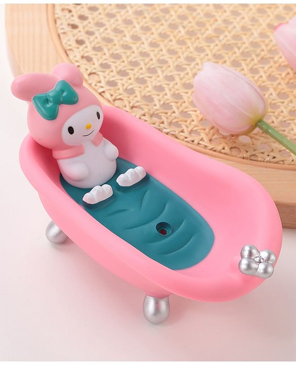Babyhug Soap Case  Elephant Theme Free Size- Blue