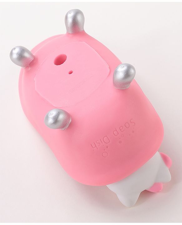 Babyhug Soap Case  Elephant Theme Free Size- Blue