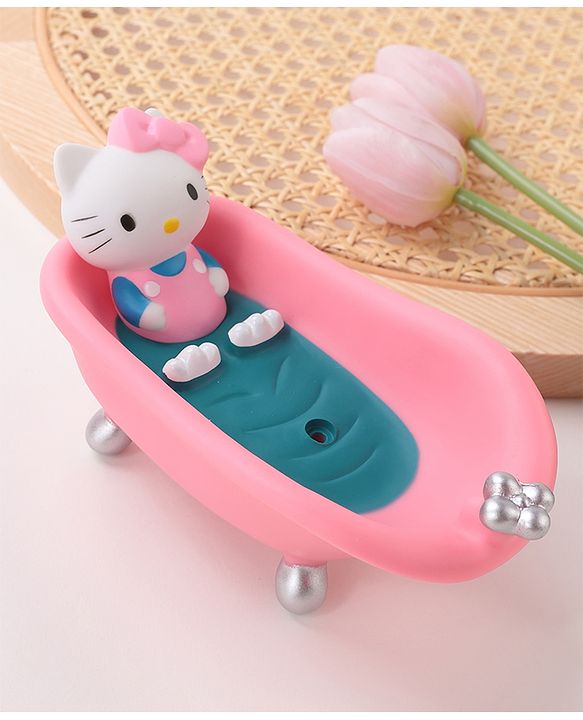 Babyhug Soap Case  Elephant Theme Free Size- Blue