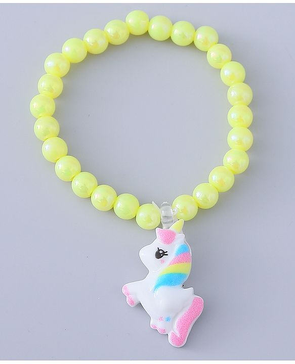 Babyhug Analog Watch with Bracelets & Unicorn Print - Multicolor