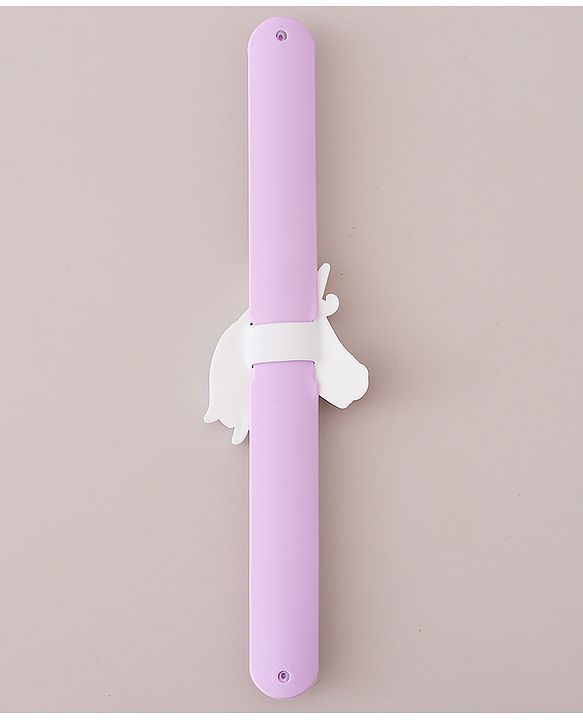 Babyhug Analog Watch with Unicorn Theme- Violet