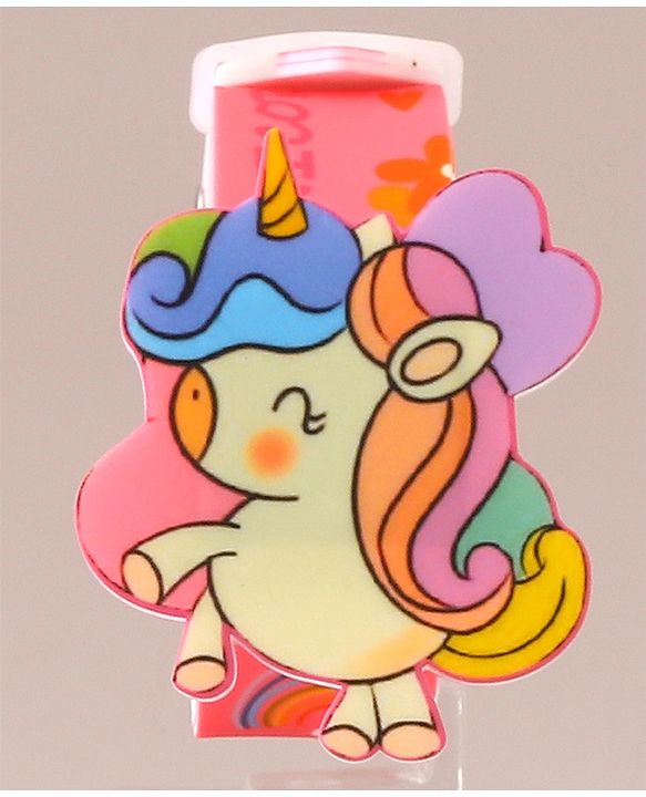 Babyhug Digital Watch with Unicorn Print - Pink