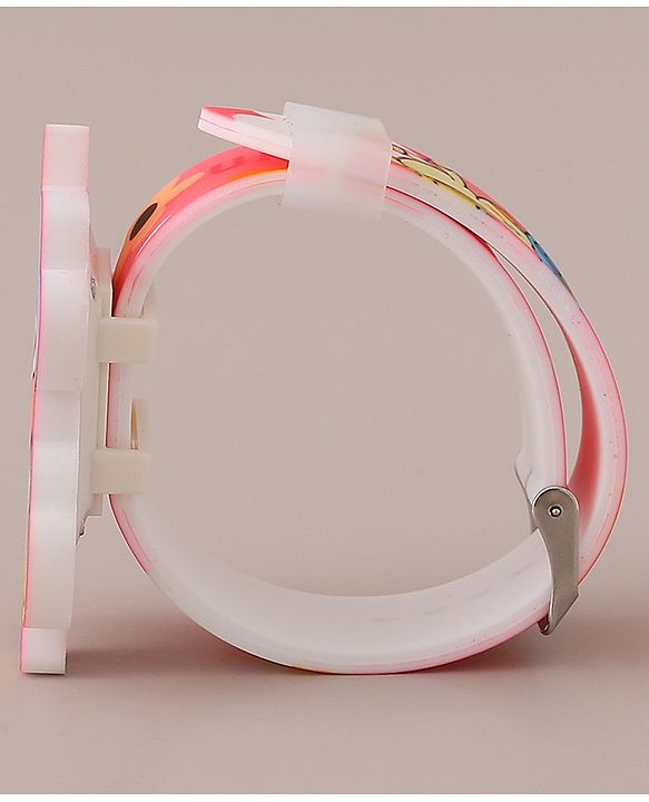 Babyhug Digital Watch with Unicorn Print - Pink