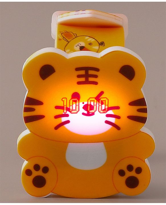 Babyhug Digital Watch Light Orange Free Size Boy