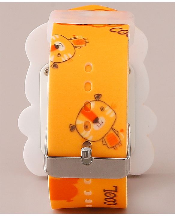 Babyhug Digital Watch Light Orange Free Size Boy