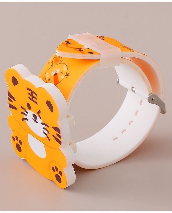 Babyhug Digital Watch Light Orange Free Size Boy