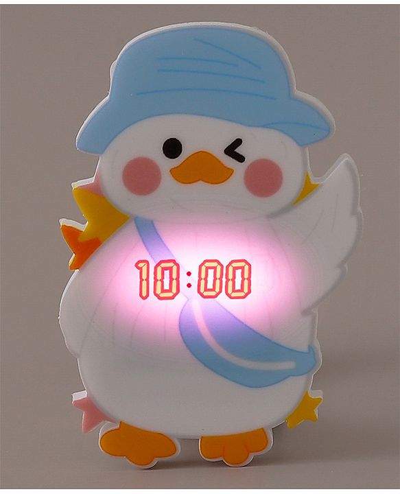Babyhug Digital Watch with Duck Theme- Blue