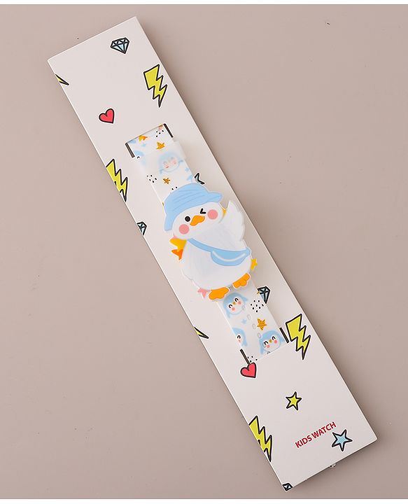 Babyhug Digital Watch with Duck Theme- Blue