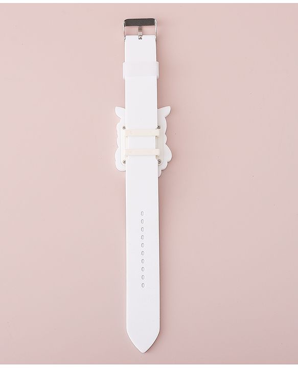 Babyhug Digital Watch with Cow Theme- Light Brown