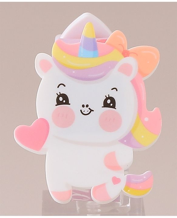 Babyhug Digital Watch with Unicorn Theme- Pink
