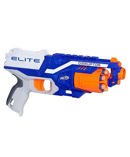Nerf Disruptor Elite Dart Gun with 6 Darts - Blue Orange Online