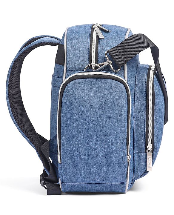 Babyhug Multipurpose Backpack Style Diaper Bag - Blue