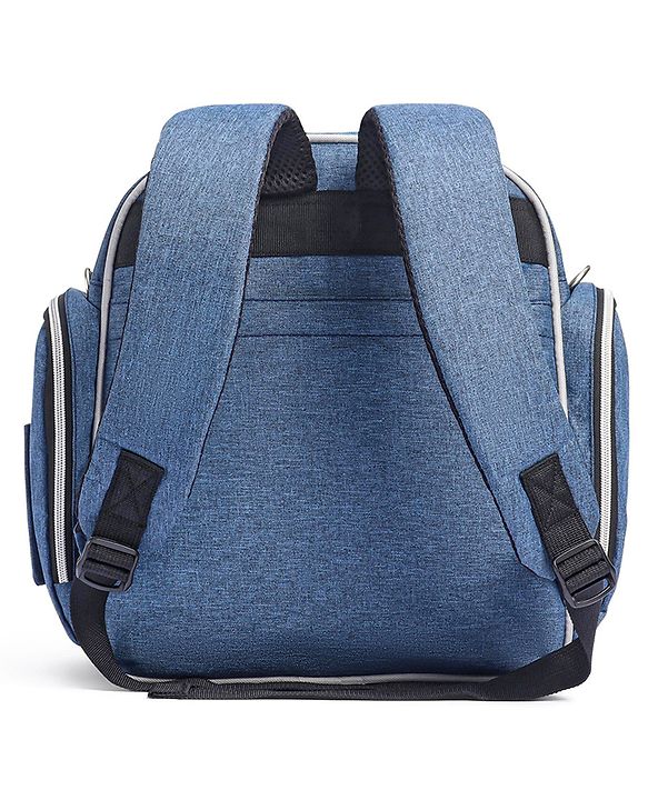 Babyhug Multipurpose Backpack Style Diaper Bag - Blue