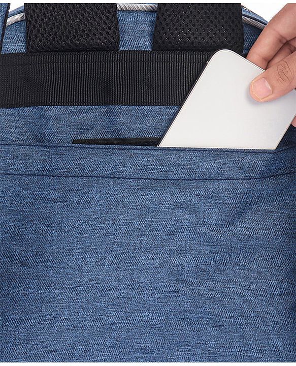 Babyhug Multipurpose Backpack Style Diaper Bag - Blue