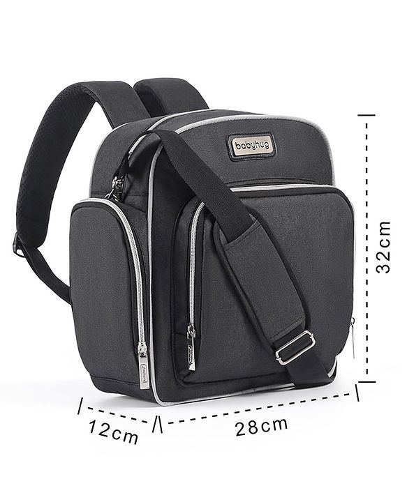 Babyhug Multipurpose Backpack Style Diaper Bag - Blue