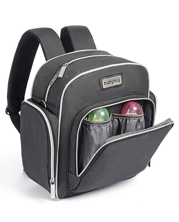 Babyhug Multipurpose Backpack Style Diaper Bag - Blue