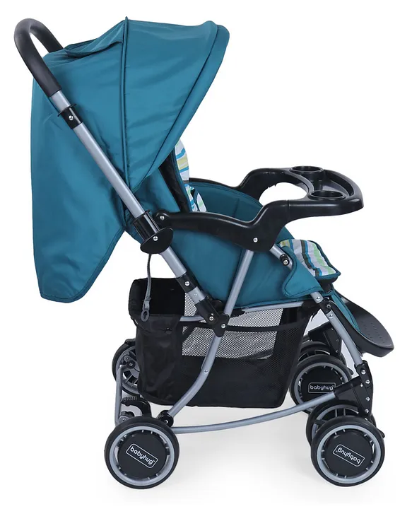 Babyhug stroller with rocker hotsell